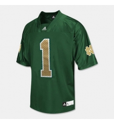 Men Notre Dame Fighting Irish Louis Nix Iii College Football Green Jersey