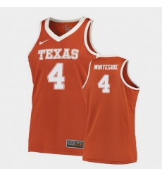 Texas Longhorns Drayton Whiteside Orange Road Men'S Jersey