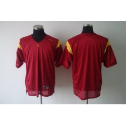 NCAA USC Trojans blank Red Jersey