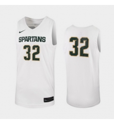 Michigan State Spartans White Replica Men'S Jersey