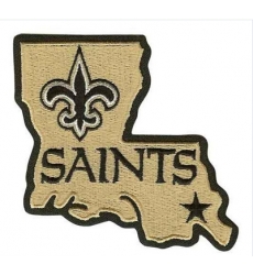 Stitched New Orleans Saints Louisiana State Logo Jersey Patch