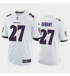 men j.k. dobbins baltimore ravens white vapor limited jersey 