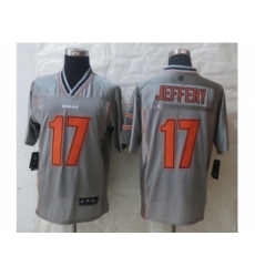 Nike Chicago Bears 17 Alshon Jeffery Grey Elite Vapor NFL Jersey