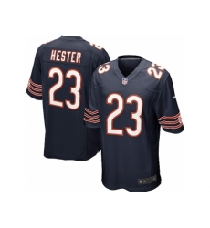 Nike Chicago Bears 23 Devin Hester blue Game NFL Jersey