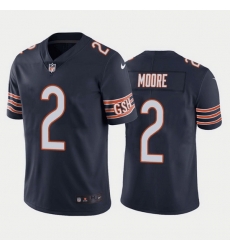 Youth Chicago Bears 2 D J  Moore Navy Vapor Untouchable Stitched Football Jersey