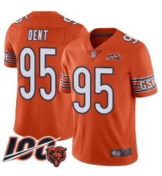 Youth Chicago Bears 95 Richard Dent Orange Alternate 100th Season Limited Football Jersey