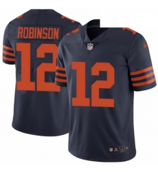 Youth Nike Chicago Bears 12 Allen Robinson Navy Blue Alternate Vapor Untouchable Elite Player NFL Jersey