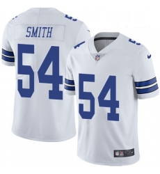 Youth Nike Dallas Cowboys 54 Jaylon Smith White Vapor Untouchable Limited Player NFL Jersey