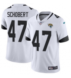 Nike Jaguars 47 Joe Schobert White Men Stitched NFL Vapor Untouchable Limited Jersey