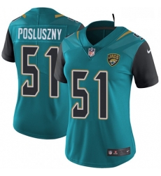 Womens Nike Jacksonville Jaguars 51 Paul Posluszny Elite Teal Green Team Color NFL Jersey