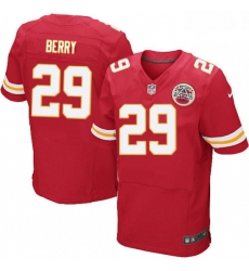 Men Nike Kansas City Chiefs 29 Eric Berry Red Team Color Vapor Untouchable Elite Player NFL Jersey