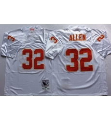 Mitchell And Ness Chiefs #32 marcus allen white Throwback Stitched NFL Jersey