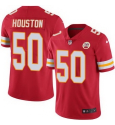 Nike Chiefs #50 Justin Houston Red Mens Stitched NFL Limited Rush Jersey