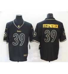 Nike Steelers 39 Minkah Fitzpatrick Black Gold Vapor Untouchable Limited Jersey