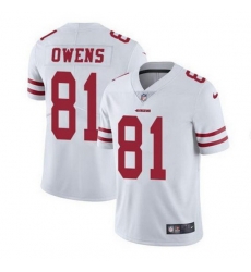 Men San Francisco 49ers 81 Trent Sherfield White Vapor Limited Jersey