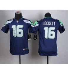 nike youth nfl jerseys seattle seahawks 16 lockett blue[nike]