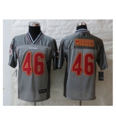 Nike Washington RedSkins 46 Alfred Morris Grey Elite Vapor NFL Jersey