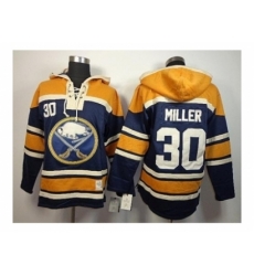 NHL Jerseys Buffalo Sabres #30 Miller blue-yellow[pullover hooded sweatshirt]