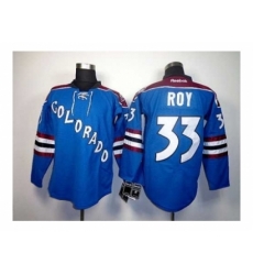 NHL Jerseys Colorado Avalanche #33 Roy blue