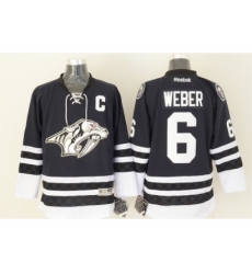 NHL Nashville Predators #6 Shea Weber Dark blue jerseys