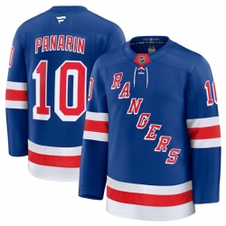 Men New York Rangers 10 Artemi Panarin Royal 2024 25 Home Stitched Hockey Jersey