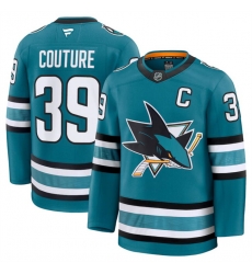 Men San Jose Sharks Active Player Custom Teal 2024 25 Home Stitched Hockey Jersey