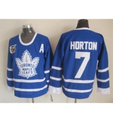 NHL Toronto Maple Leafs #7 horton blue Jerseys[m&n 75th]