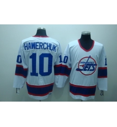 DALE HAWERCHUK 10 Winnipeg Jets white jerseys CCM