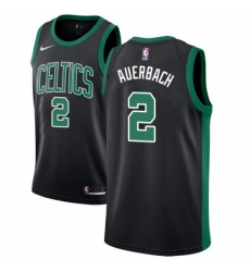 Womens Adidas Boston Celtics 2 Red Auerbach Swingman Black NBA Jersey Statement Edition