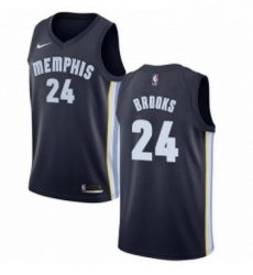 Youth Nike Memphis Grizzlies 24 Dillon Brooks Swingman Navy Blue Road NBA Jersey Icon Edition 