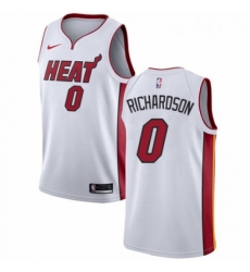 Youth Nike Miami Heat 0 Josh Richardson Swingman NBA Jersey Association Edition