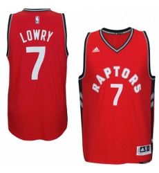 Youth Adidas Toronto Raptors 7 Kyle Lowry Swingman Red NBA Jersey