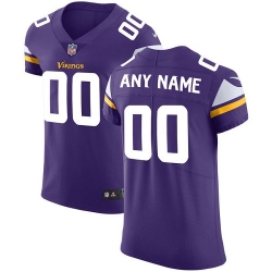 Men Women Youth Toddler All Size Minnesota Vikings Customized Jersey 001