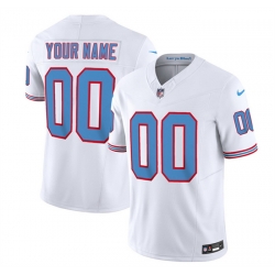 Men Women youth Tennessee Titans Active Player Custom White 2023 F U S E  Vapor Limited Throwback Stitched Football Jersey