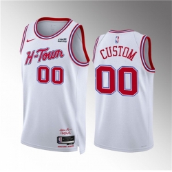 Men Women youth Houston Rockets Active Player Custom White 2023 24 City Edition Stitched Jersey