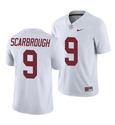 Alabama Crimson Tide Bo Scarbrough White College Football Men's Game Jersey