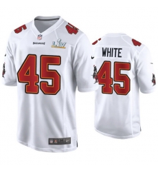 Devin White Buccaneers White Super Bowl Lv Game Fashion Jersey