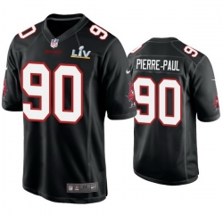 Jason Pierre Paul Buccaneers Black Super Bowl Lv Game Fashion Jersey