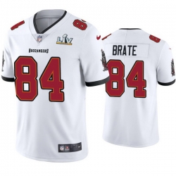 Men Cameron Brate Buccaneers White Super Bowl Lv Vapor Limited Jersey