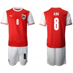 Mens Austria Short Soccer Jerseys 011