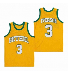 3# IVERSON COLOR-SPLIT STYLE 1A BASKETBALL JERSEY