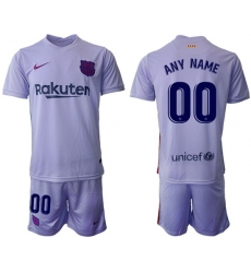 Men Barcelona Soccer Jersey 035 Customized