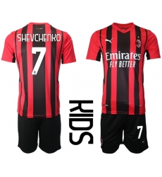 Kids AC Milan Soccer Jerseys 018