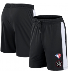 Men Toronto Raptors Black Shorts