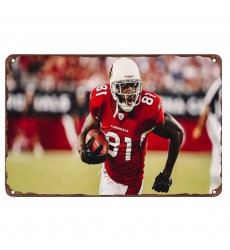 Arizona Cardinals Aluminum Sign 12x8 Inch Anquan Boldin 002