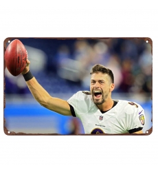 Baltimore Ravens Aluminum Sign 12x8 Inch Kyle Hamilton 002