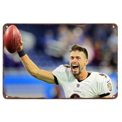 Baltimore Ravens Aluminum Sign 12x8 Inch Kyle Hamilton 002