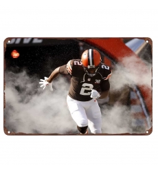 Cleveland Browns Aluminum Sign 8x12 Inch Amari Cooper 001