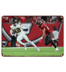 New Orleans Saints Aluminum Sign 12x8 Inch Chris Olave 006