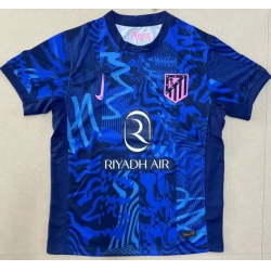 Men 2024 2025 Soccer Jersey atletico madrid Blue